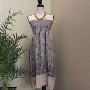 Lapis Junior Print Dress